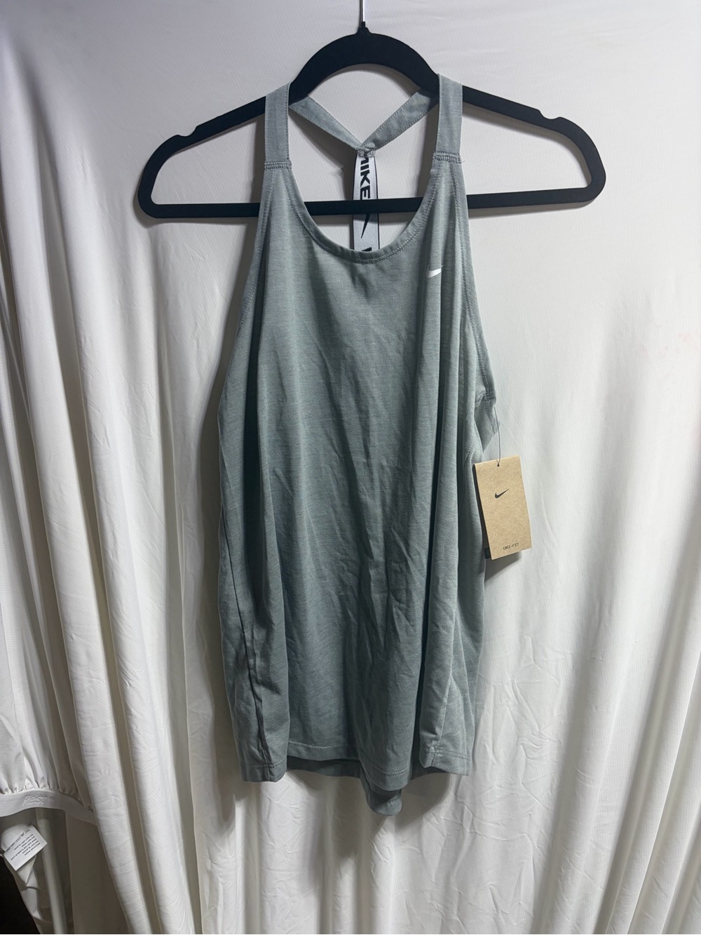 Nike Women’s Sage Green Strappy Athletic Tank
